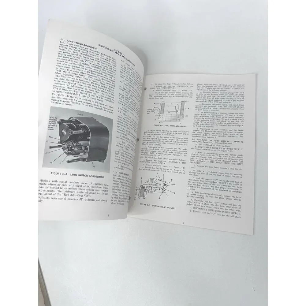 Coffing Hoists Electric Chain Operating/Maintenance Instructions & Parts Lists